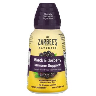 Zarbee's, черная бузина для укрепления иммунитета, 236 мл (8 жидк. унций)