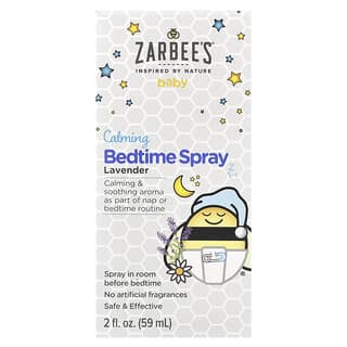 Zarbee's‏, תרסיס מרגיע לשינה, לתינוקות, ניחוח לבנדר, 59 מ”ל (2 אונקיות)