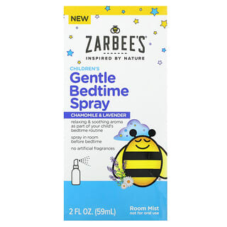 Zarbee's, Children's Gentle Bedtime Spray, Chamomile & Lavender, 2 fl oz (59 ml)