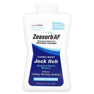 Zeasorb AF, Tratamiento antimicótico, 71 g (2,5 oz)