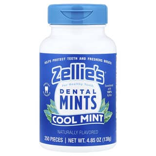 Zellie's, Mentas dentales, Menta fresca, 250 piezas