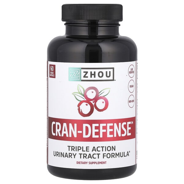 Zhou Nutrition Cran-Defense™, 60 Veggie Capsules