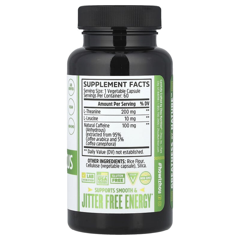 Energy + Focus, 60 Veggie Capsules