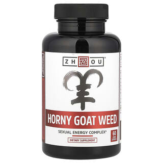 Zhou Nutrition, Horny Goat Weed, Sexual Energy Complex, 60 Veggie Capsules