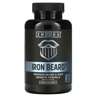Zhou Nutrition, Iron Beard‏، 60 كبسولة نباتية
