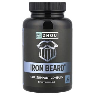 زو نيوتريشن‏, Iron Beard‏، 60 كبسولة نباتية