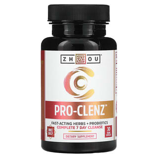 Zhou Nutrition, Pro-Clenz, Complete 7 Day Cleanse, 30 Veggie Capsules