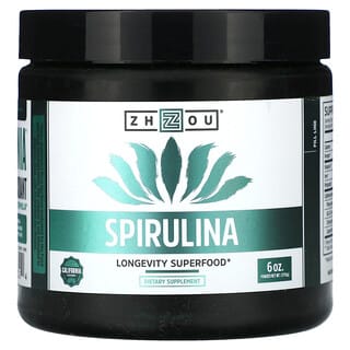 Zhou Nutrition, Espirulina, Longevidade Superalimento, 170 g (6 oz)