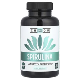 Zhou Nutrition, Spirulina, 180 Tabletten