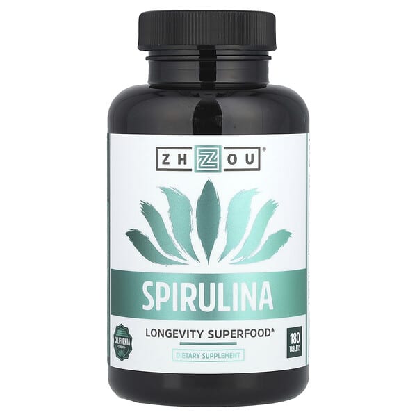 Spirulina, 180 Tablets