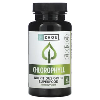 Zhou Nutrition, Chlorophylle, 90 comprimés