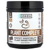 Zhou Nutrition, Plant Complete, Protéines végétales à digestibilité parfaite, Chocolat, 608 g