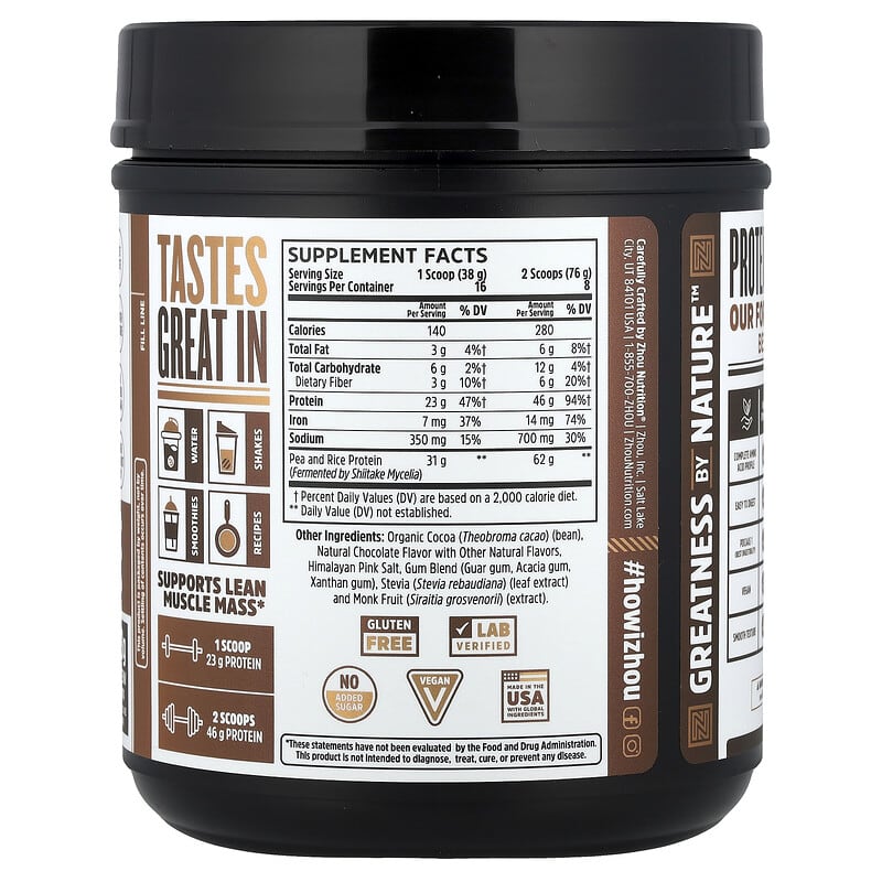 Plant Complete, Perfect Digestibility Plant-Based Protein