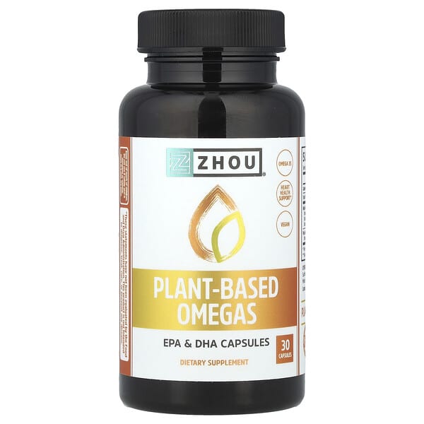 Plant-Based Omegas, 30 Capsules
