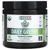 Organic Daily Greens, Green Apple, 5 oz (141.9 g)