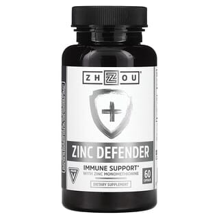 Zhou Nutrition, Defensor de zinc, 60 cápsulas