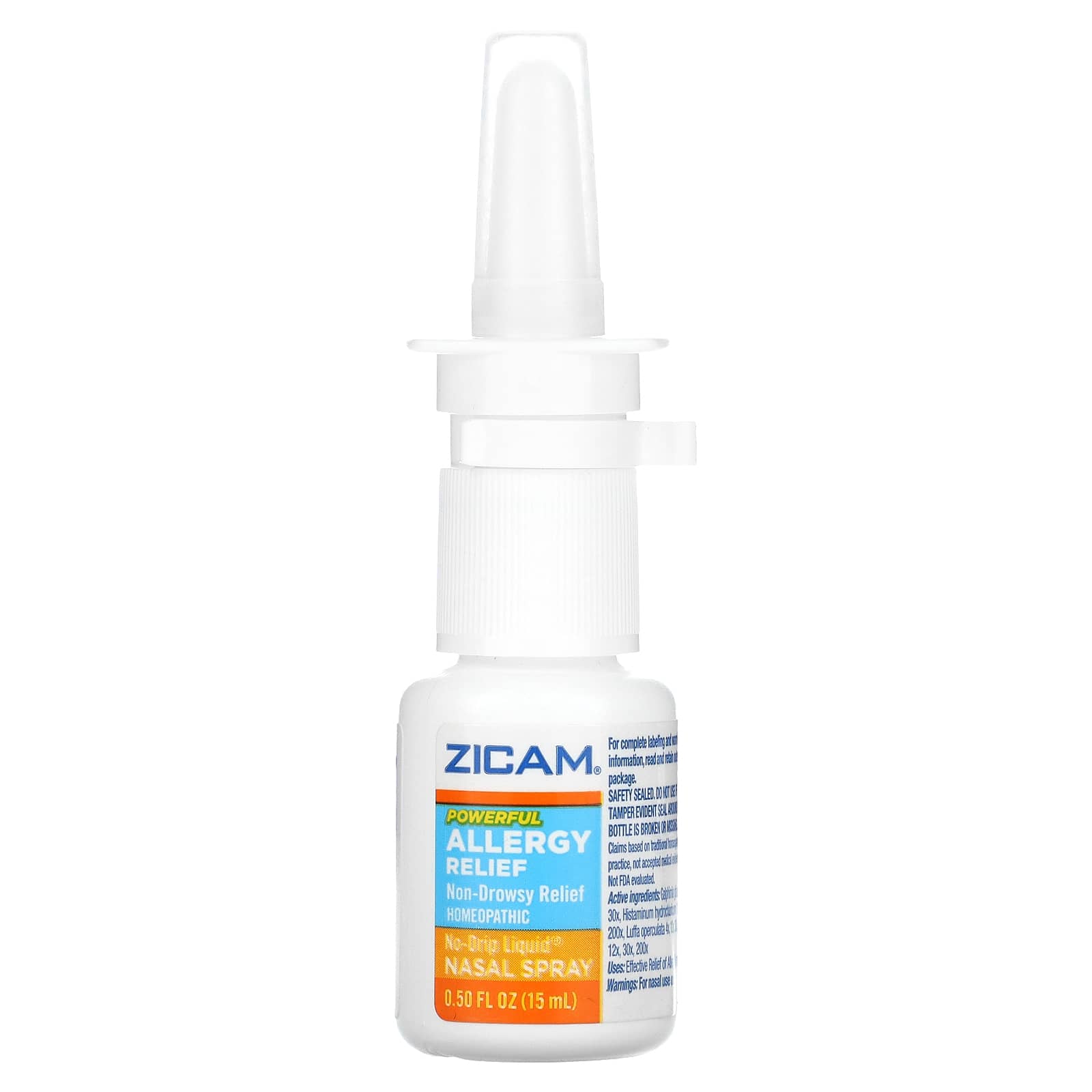 Zicam, Powerful Allergy Relief, No Drip Liquid Nasal Spray, 0.5 fl oz