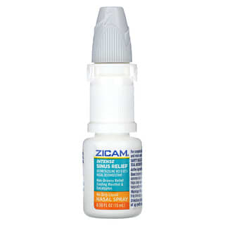 Zicam, 優效鼻竇舒緩劑，無滴漏液體鼻噴霧，清涼薄荷醇和桉樹，0.5 液量盎司（15 毫升）