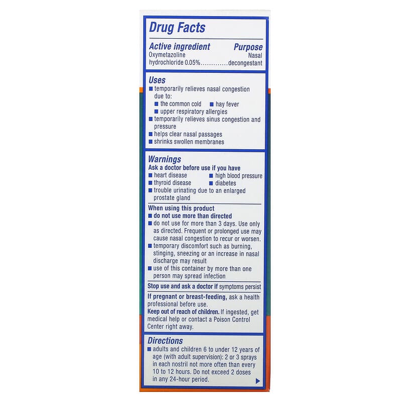 Intense Sinus Relief, No-Drip Liquid Nasal Spray, Cooling