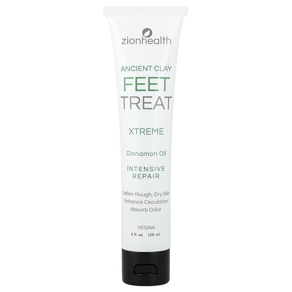 Zion Health, 에인션트 클레이, FeetTrtreat Xtrame, 시나몬 오일, 120ml(4fl oz)