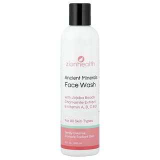 Zion Health, Ancient Minerals, Jabón líquido facial, Para todo tipo de piel, 240 ml (8 oz. líq.)