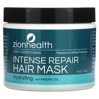 Zion Health, Intense Repair Hair Mask, 4 oz (113 g)