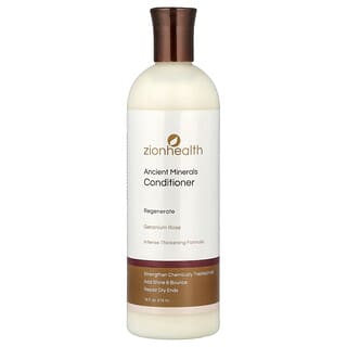 Zion Health, Ancient Minerals, Acondicionador, Rosa geranio`` 473 ml (16 oz. Líq.)