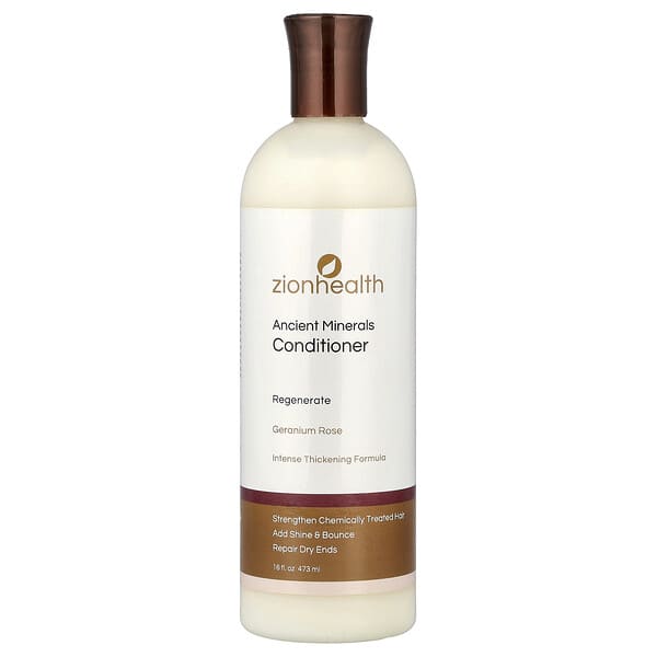 Zion Health, Gamle mineraler, balsam, geraniumrose, 16 fl oz (473 ml)