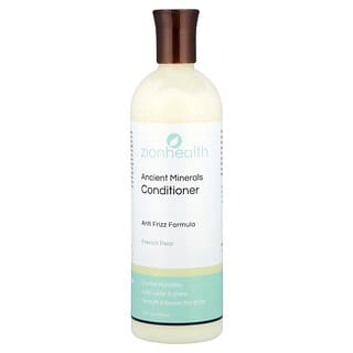 Zion Health, Ancient Minerals Conditioner, Anti-Frizz Formule, Franse Peer, 473 ml