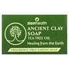 Ancient Clay Bar Soap with Tea Tree Oil, Fragrance Free, 6 oz (170 g)