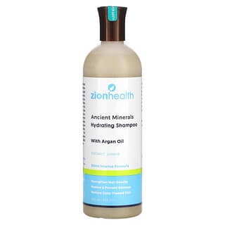 Zion Health, Ancient Minerals, Hydrating Shampoo With Argan Oil, Coconut Jasmine, 16 fl oz (473 ml)