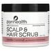 Zion Health, Deep Cleansing Scalp & Hair Scrub, Vanilla Coconut, 4 oz (113 g)