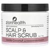 Zion Health, 딥 클렌징 두피 및 헤어 스크럽, 바닐라 코코넛, 113g(4oz)