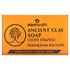 Ancient Clay Bar Soap, Clove Orange, 6 oz (170 g)