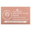 Ancient Clay Bar Soap, Bergamot Rose, 6 oz (170 g)