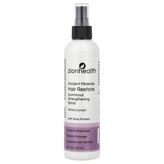 Zion Health, Antické minerály, obnova vlasů, výživný posilující sprej, 8 fl oz (237 ml)