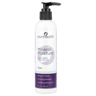 Zion Health, Lotion quotidienne hydratante minérale, Oud, 240 ml