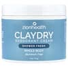 Zion Health, ClayDry Deodorant Cream, Shower Fresh, 4 oz (113 g)