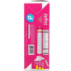Zipfizz, Mezcla energética para deportistas saludables con vitamina B12, Limonada rosa, 20 tubos, 11 g (0,39 oz) cada uno