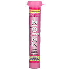 Zipfizz, 含維生素 B12 的健康運動能量營養粉，粉色檸檬水，20 管，每管 0.39 盎司（11 克）