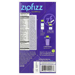 Energy Drink Mix, Grape, 20 Tubes, 0.39 oz (11 g) Each