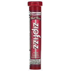 Zipfizz, Mezcla energética para deportistas saludables con vitamina B12, Cereza negra, 20 tubos, 11 g (0,39 oz) cada uno