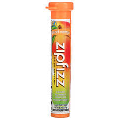 Zipfizz, 含維生素 B12 的健康運動營養粉，桃子芒果味，20 管，每管 0.39 盎司（11 克）