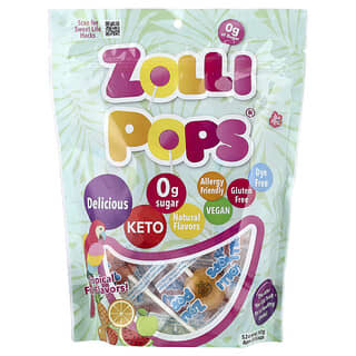 Zollipops, The Clean Teeth Pops, тропические фрукты, 5,2 унции