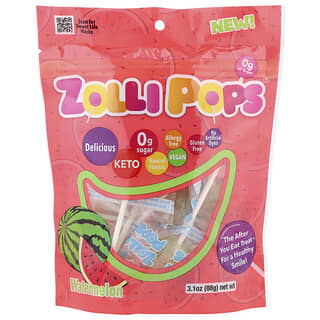 Zollipops, The Clean Teeth Pops, арбуз, 3,1 унции