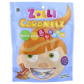 Zollipops, Zolli Caramelz，约 8-9 件，3 盎司（85 克）