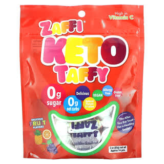 Zollipops, Zaffi, Keto Taffy, Fruit, 3 oz (85 g)