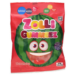 Zollipops, Zolli Gummeez, Watermelon, 1.94 oz (55 g)