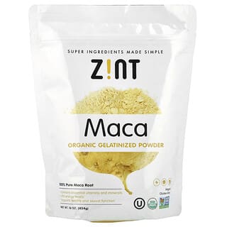 Zint, Organic Gelatinized Maca Powder, 16 oz (454 g)