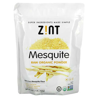 Zint, Mezquite orgánico crudo en polvo, 454 g (16 oz)